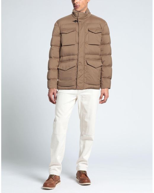 Fay Brown Puffer for men