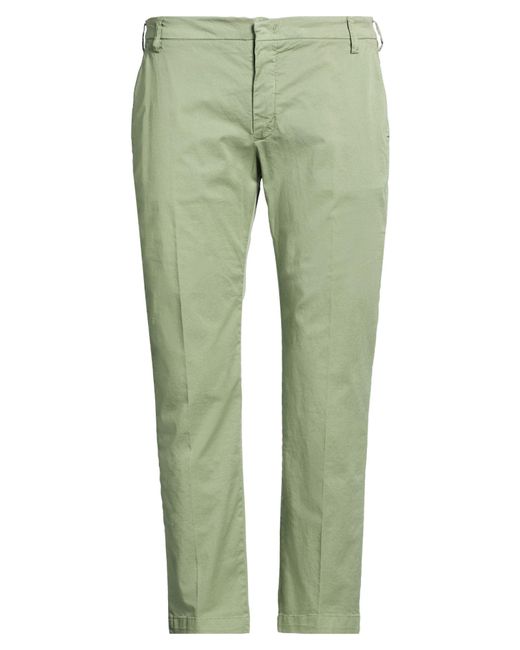 Entre Amis Green Light Pants Cotton, Elastane for men