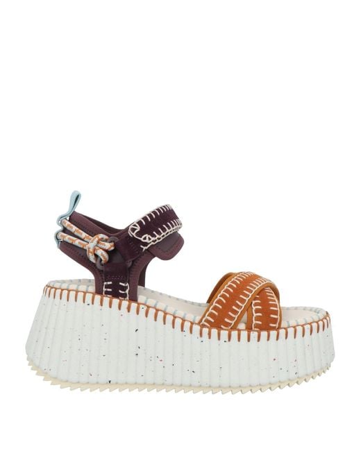 Chloé Multicolor Sandals
