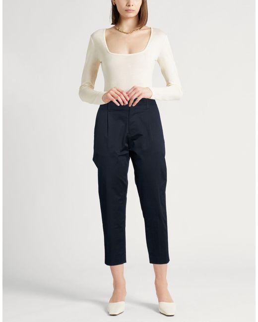 PT Torino Blue Midnight Pants Cotton, Elastane