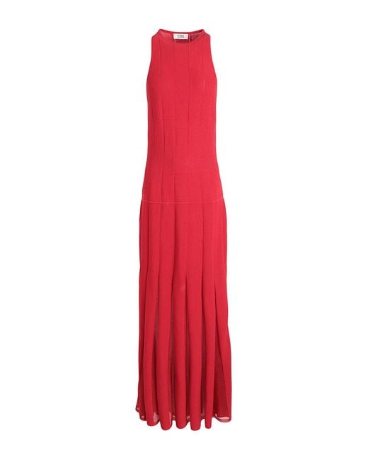 COS Maxi Dress in Red | Lyst Australia