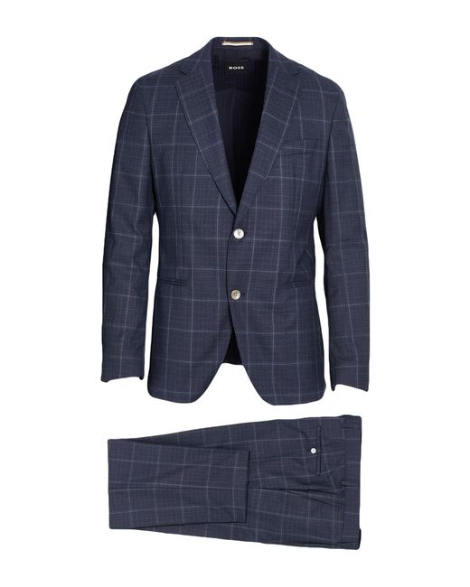 Traje Boss de hombre de color Blue