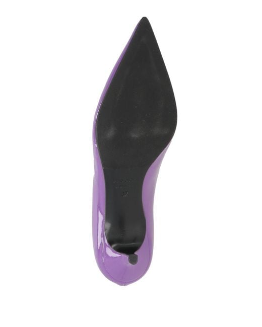 Lella Baldi Purple Pumps