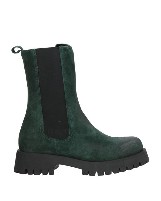Islo Isabella Lorusso Green Ankle Boots