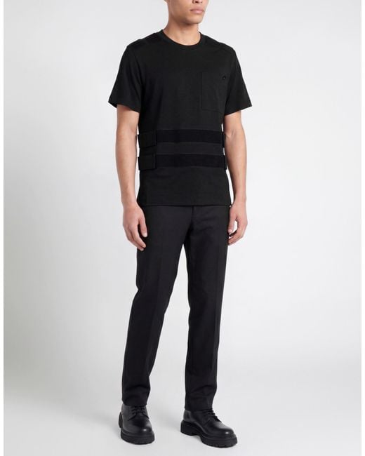 Helmut Lang Black T-Shirt Cotton for men