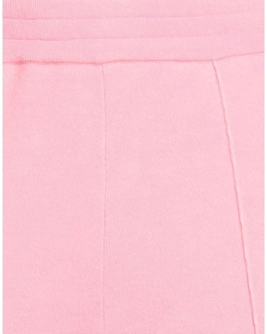 Palm Angels Pink Pants Cashmere, Polyester for men