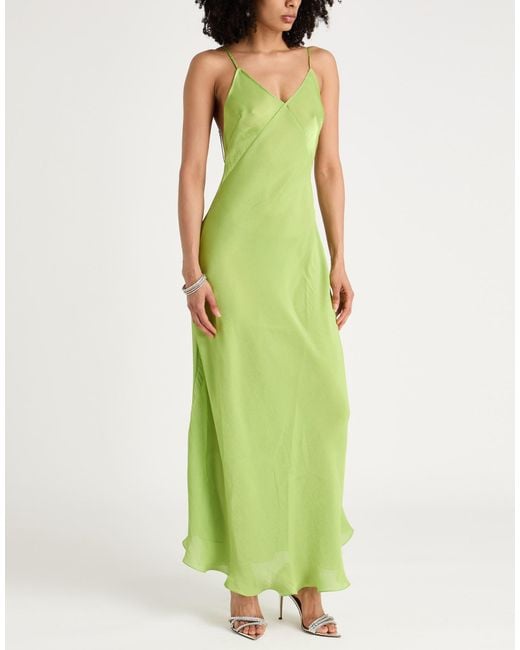 Priscavera Green Maxi Dress