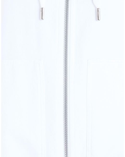 Fedeli White Sweatshirt Cotton for men