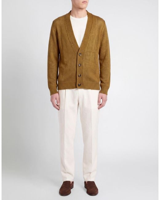 Amaranto Green Cardigans for men