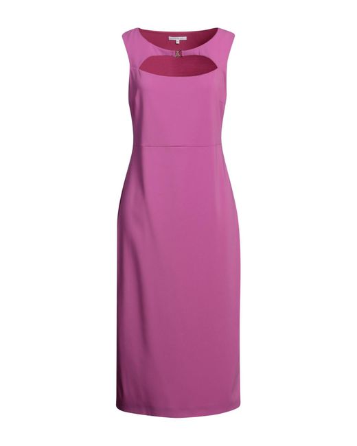 Patrizia Pepe Purple Midi Dress