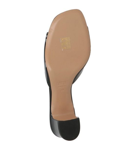 Paris Texas Black Sandals