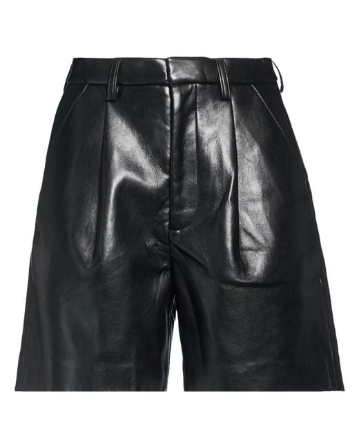 Anine Bing Black Shorts & Bermuda Shorts