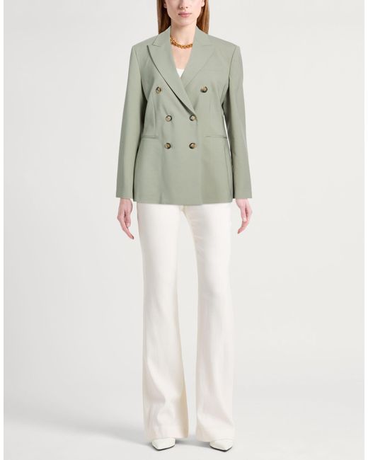 Circolo 1901 Green Blazer Virgin Wool, Elastane