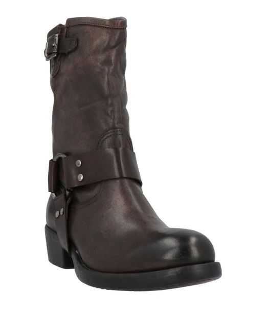 JP/DAVID Brown Stiefelette