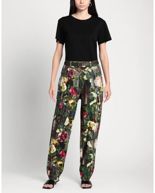Dixie Green Pants Cotton, Elastane