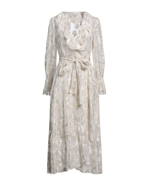 Dea Kudibal White Midi-Kleid