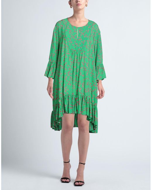 Attic And Barn Green Mini Dress