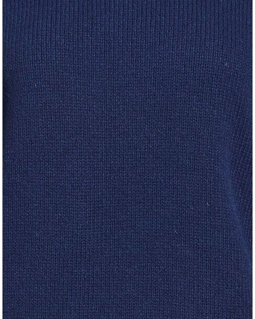 MIA BASIC Blue Sweater Merino Wool, Cashmere