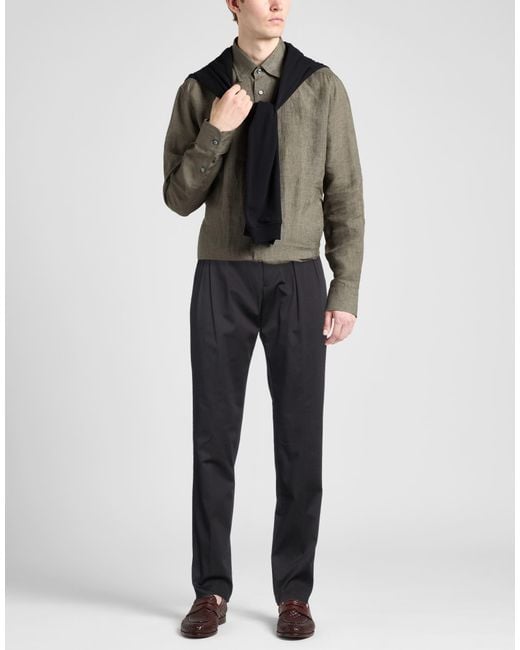 Lardini Blue Pants Cotton, Elastane for men