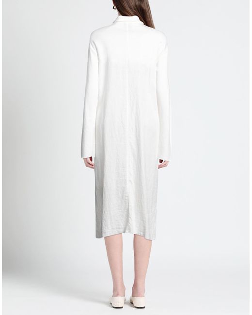 Thom Krom White Midi Dress
