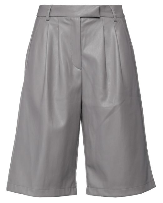 SKILLS & GENES Gray Shorts & Bermuda Shorts