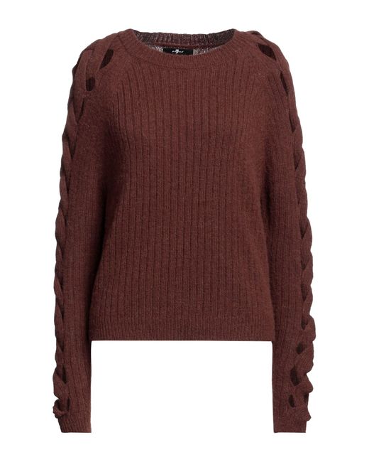 7 For All Mankind Brown Sweater