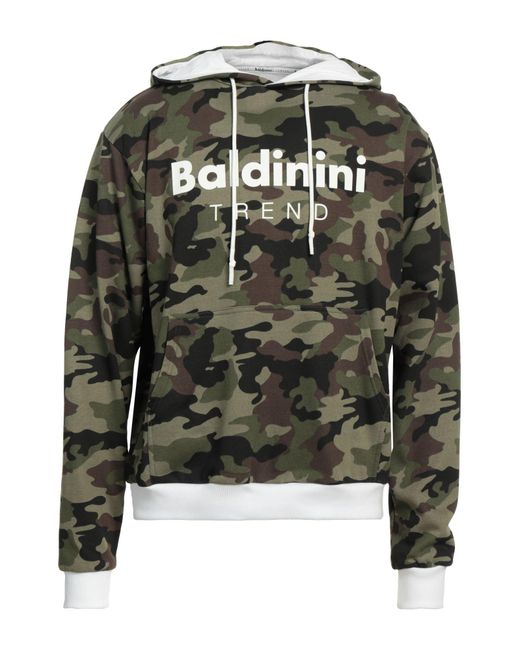 Baldinini Green Sweatshirt for men
