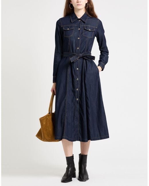 Liu Jo Blue Midi Dress