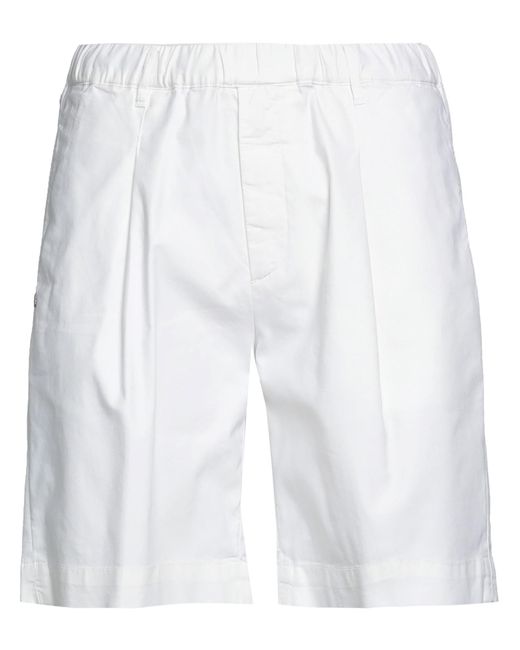 40weft White Shorts & Bermuda Shorts for men