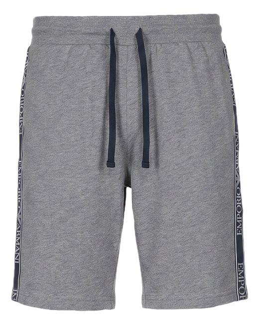 Emporio Armani Gray Shorts & Bermuda Shorts for men