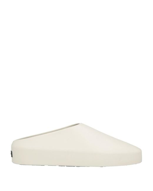 Fear Of God White Mules & Clogs for men