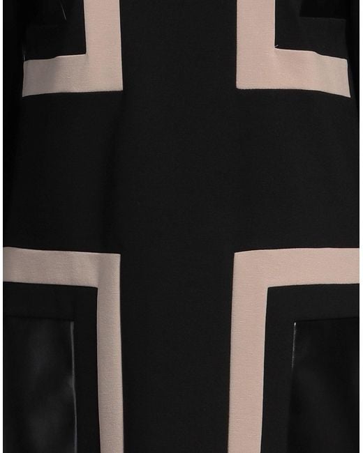 1 One Black Mini Dress Viscose, Nylon, Elastane, Polyester, Polyurethane