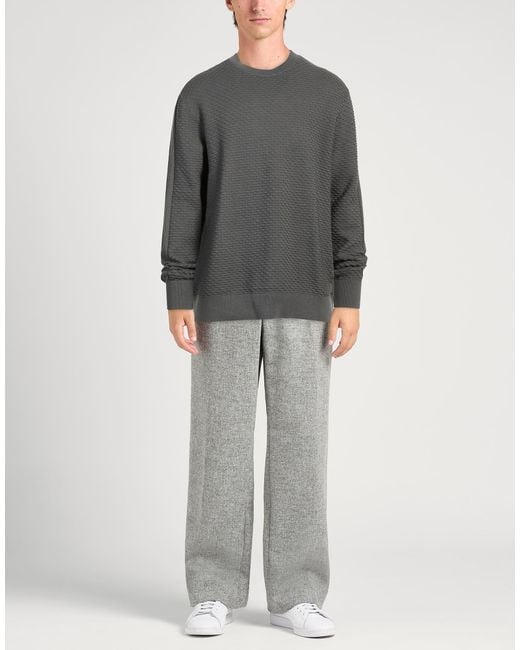 ARMANI EXCHANGE Gray Sweater Cotton for men