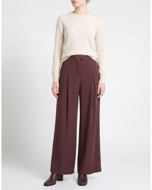 Imperial Purple Chocolate Pants Polyester, Elastane