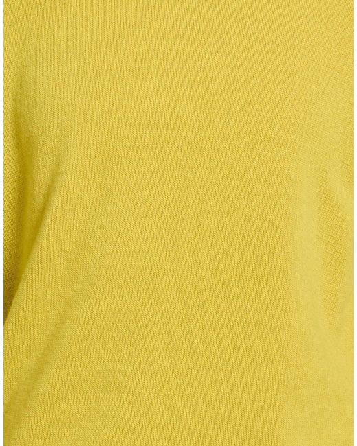 Roberto Collina Yellow Lime Sweater Merino Wool, Cashmere for men