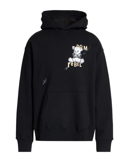 DOMREBEL Black Sweatshirt for men