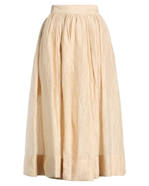MEIMEIJ Natural Midi Skirts
