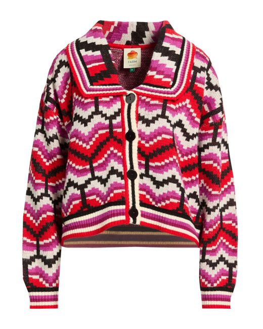 Cardigan Farm Rio en coloris Red