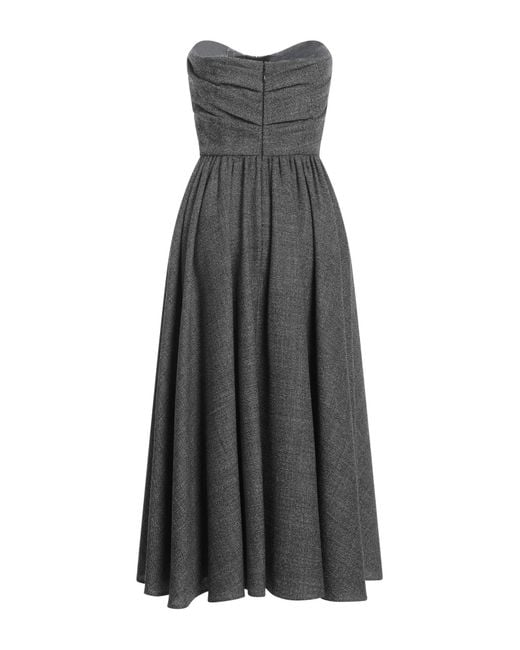 Dior Gray Midi Dress