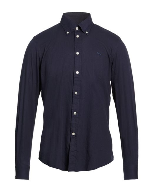 Harmont & Blaine Blue Shirts for men