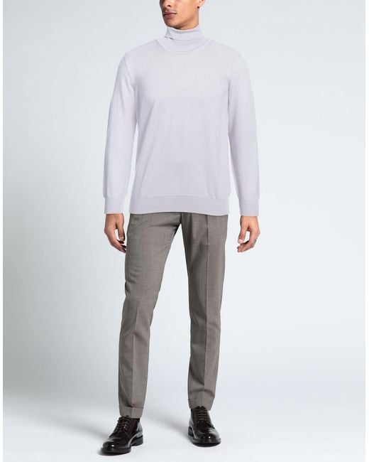 Cruciani White Turtleneck for men