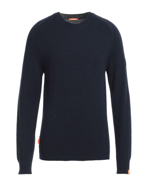 Suns Blue Midnight Sweater Acrylic, Wool, Synthetic Fibers, Alpaca Wool, Virgin Wool for men