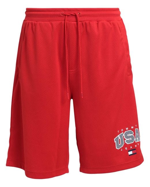 Tommy Hilfiger Red Shorts & Bermuda Shorts for men