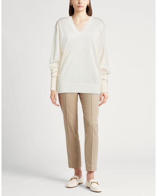 Fabiana Filippi White Sweaters