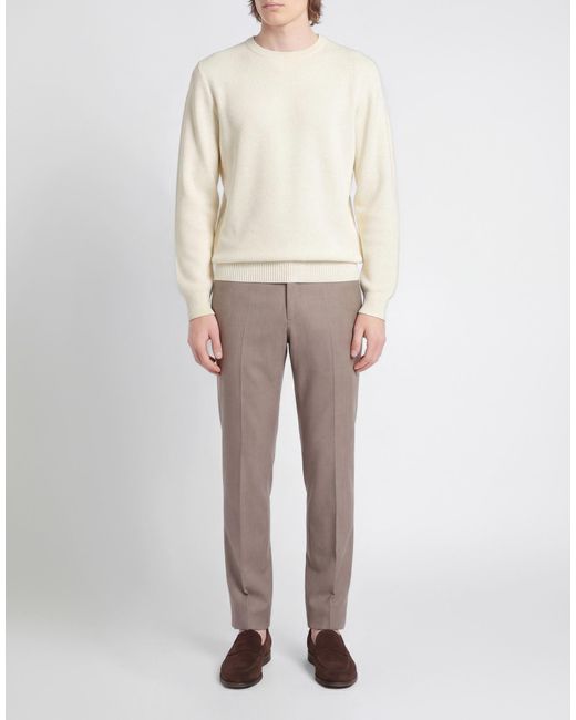 Gran Sasso White Jumper for men