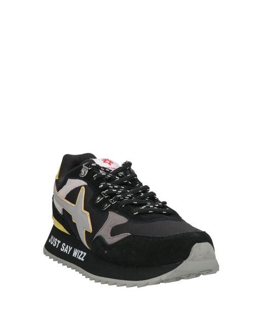 W6yz Black Trainers for men