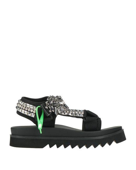 Nan-Ku Couture Green Sandals