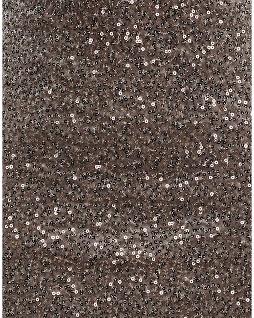 ViCOLO Brown Mini Dress Polyester, Elastane