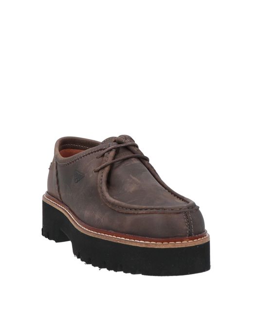 Docksteps Brown Lace-up Shoes