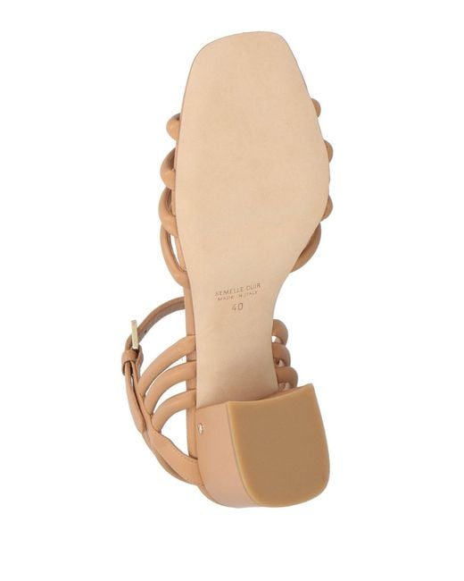 Laurence Dacade Natural Sandals